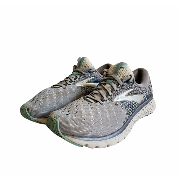 Brooks Glycerin 17 Women's Running Shoes Gray Light Blue Size 9 - Picture 1 of 10